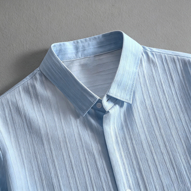 2026 New Men Vertical Wrinkle  - Summer Clothing Guys review and price