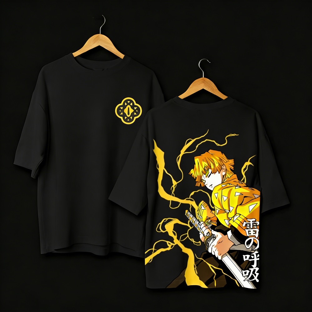 Plus Size Demon Slayer Anime P - Summer Clothing Styles Men review and price
