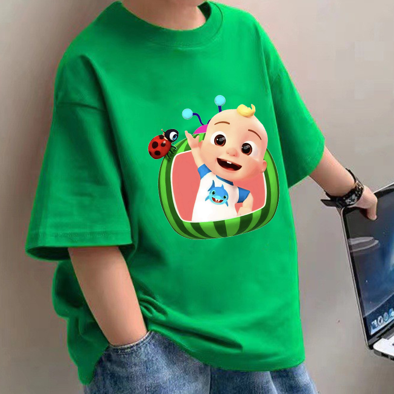Cocomelons Baby T-Shirts Anime - Summer Clothing Baby Boy review and price