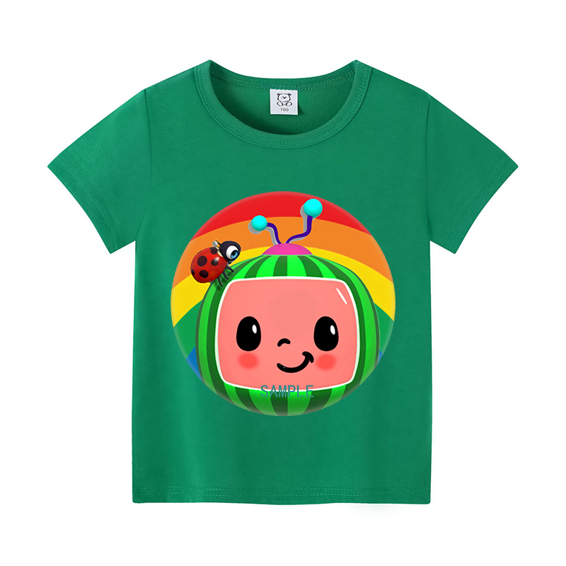 Cocomelons Baby T-Shirts Anime - Summer Clothing Baby Boy review and price