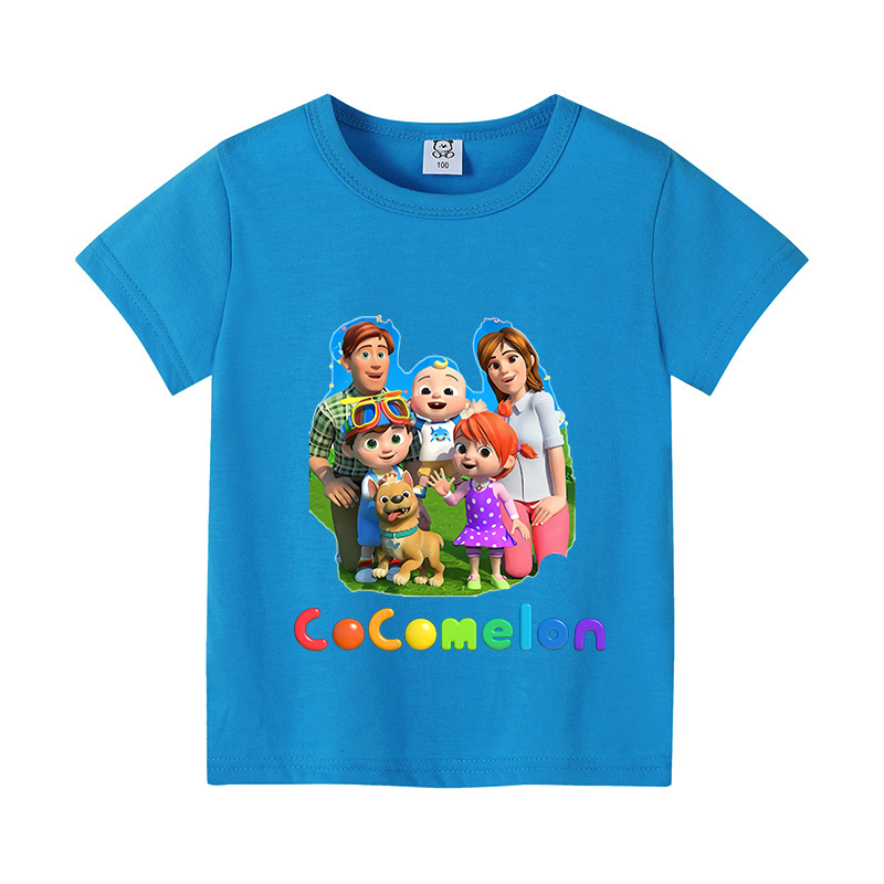 Cocomelons Baby T-Shirts Anime - Summer Clothing Baby Boy review and price