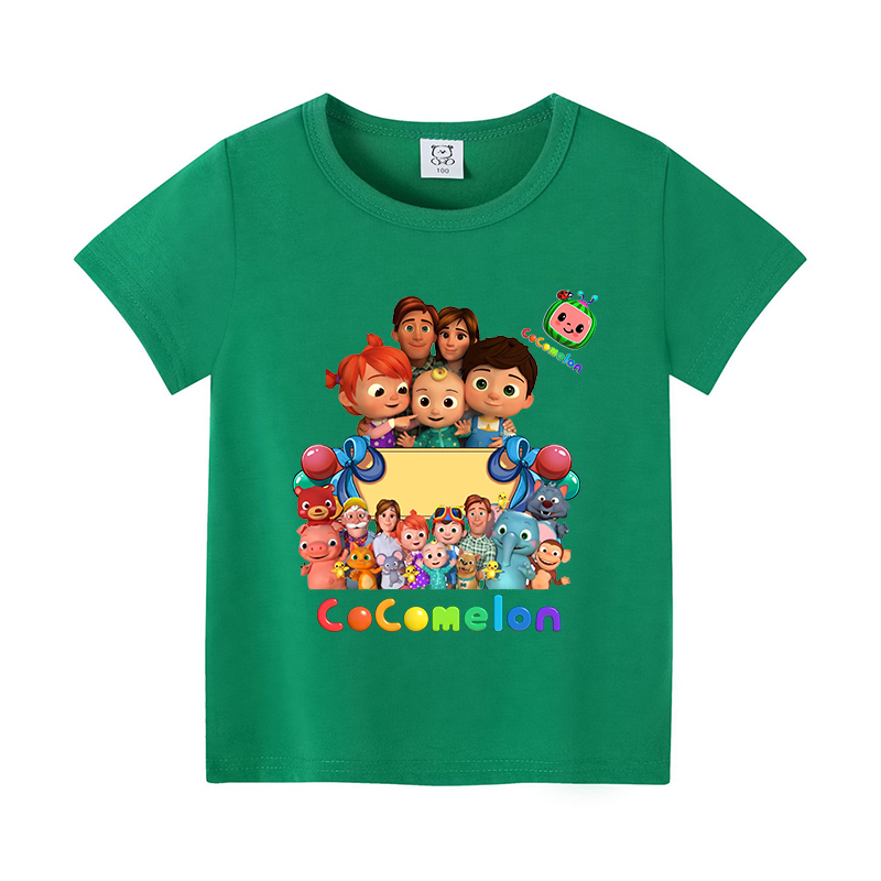 Cocomelons Baby T-Shirts Anime - Summer Clothing Baby Boy review and price