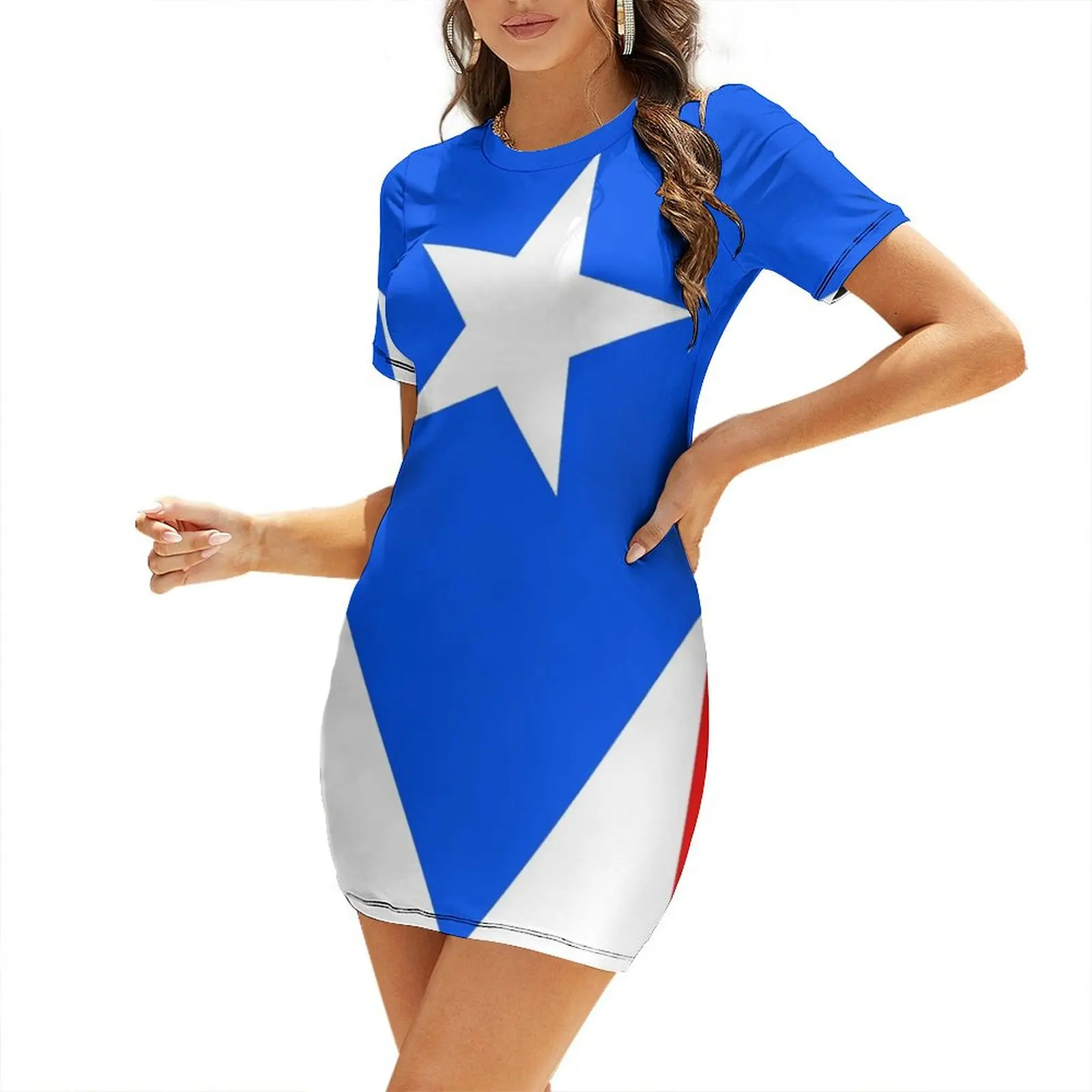 Puerto Rico Flag Banner Short- - Summer Clothing Banner review and price