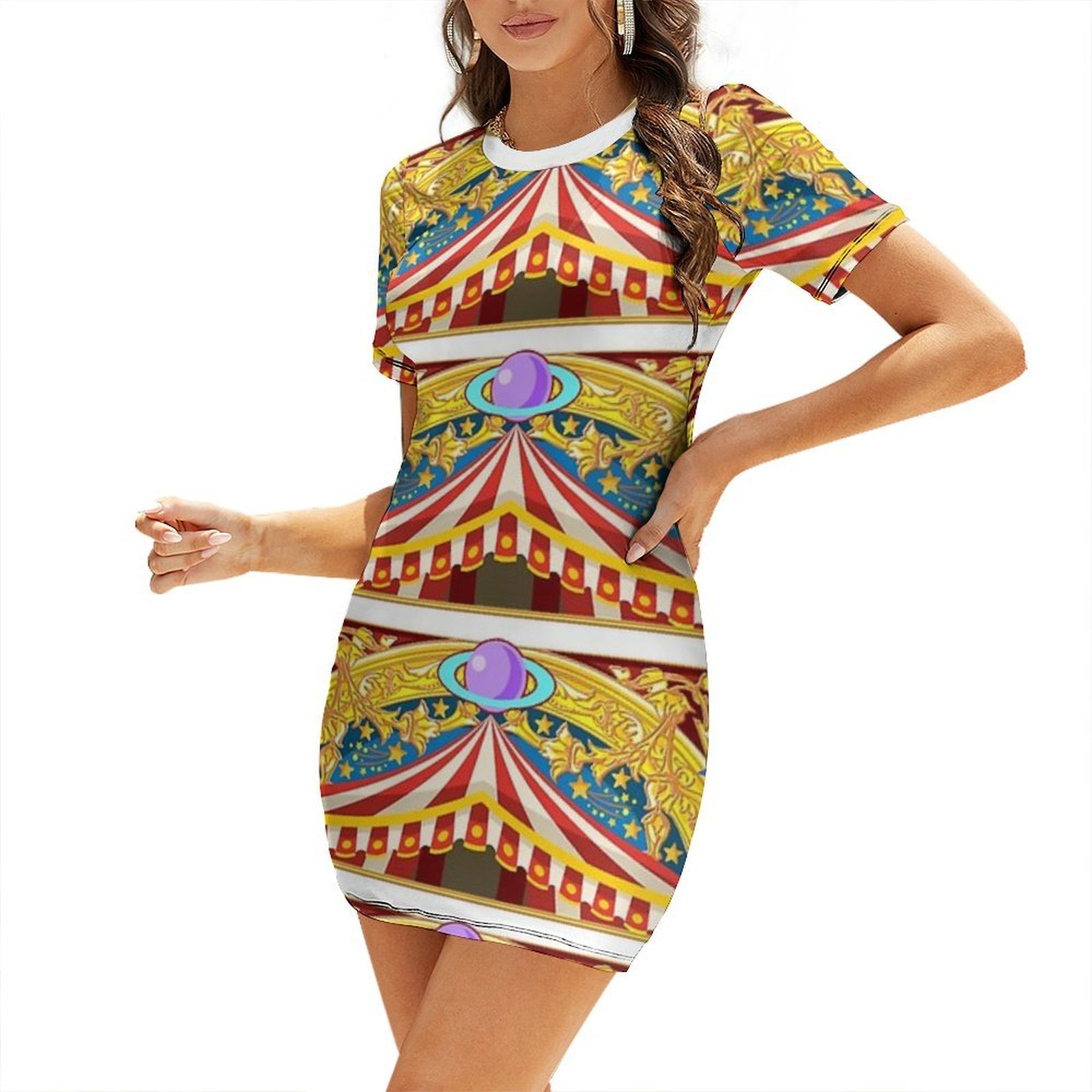 Carnival Banner Circus Short-S - Summer Clothing Banner review and price