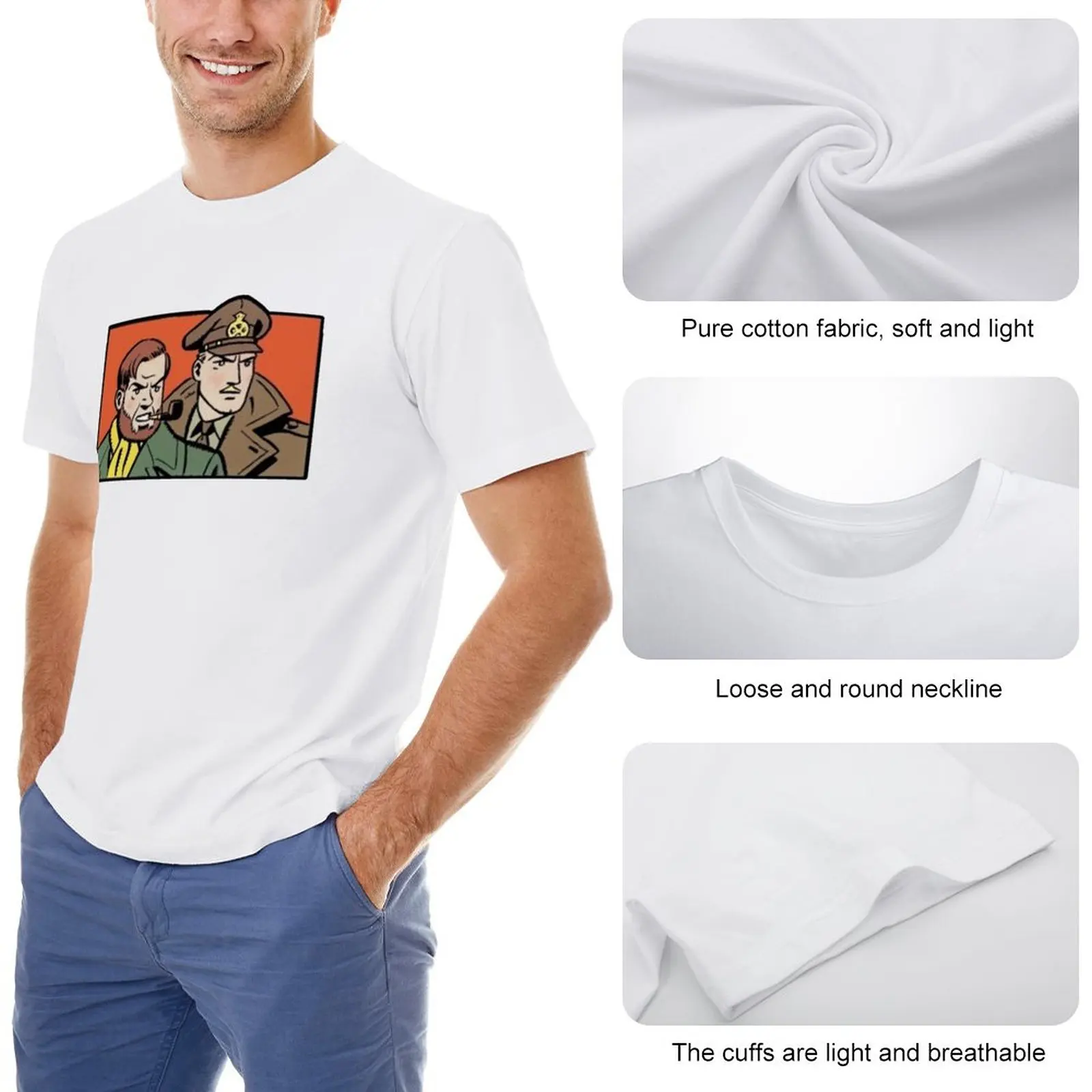 Blake and Mortimer Banner Figu - Summer Clothing Banner review and price