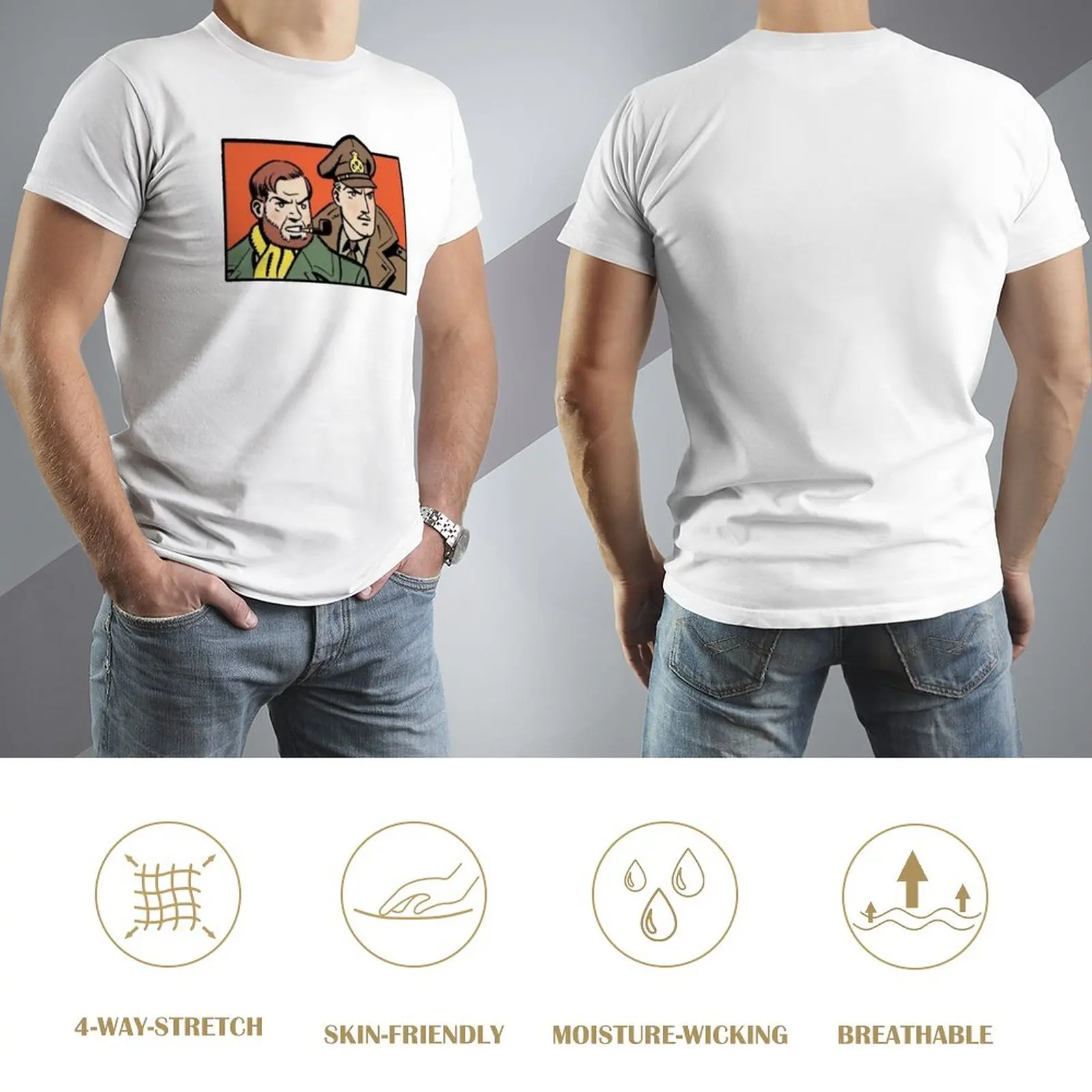 Blake and Mortimer Banner Figu - Summer Clothing Banner review and price