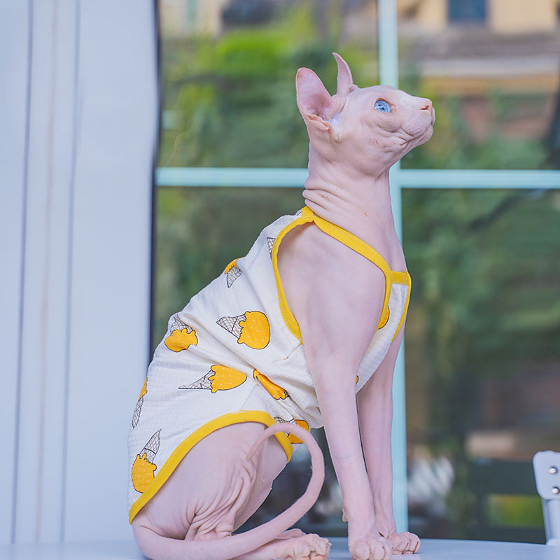 Sphynx Cat Clothing Sphinx Cot - Soft Summer Yellow Clothing review and price
