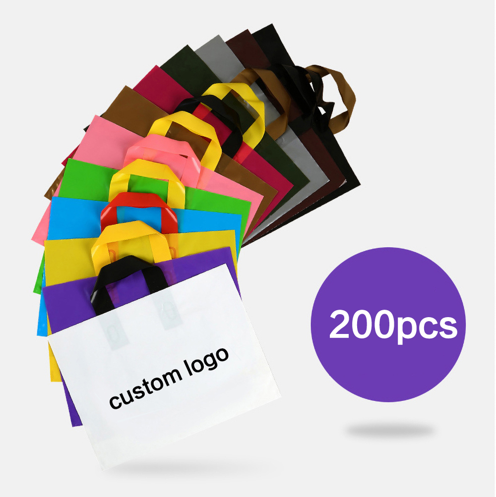 200pcs custom logo Shopping Ba - Summer Days Clothing review and price